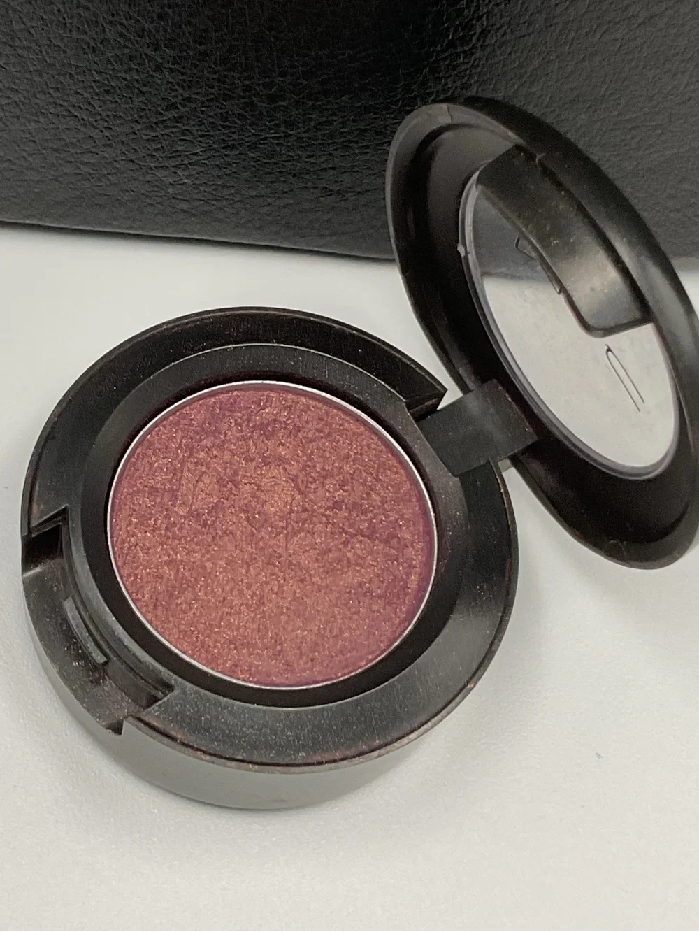 MAC Cosmetics Velvet Eyeshadow in Trax - Swatched &:Discontinued